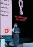  ?? ?? Supreme Committee for Delivery and Legacy’s Khalid Al Mawlawi outlines Qatar’s FIFA World Cup journey during Municipal Investment Forum in Saudi Arabia.