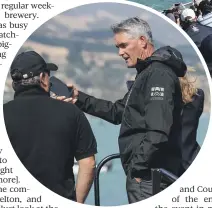  ?? ?? SailGP chief executive Russell Coutts on Saturday.