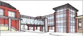  ?? PHOTO PROVIDED ?? A look at some of the renderings for the Flat Rock Centre SEQR project.