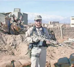  ??  ?? Air Force Tech. Sgt. John Chapman will receive a Medal of Honor U.S. AIR FORCE