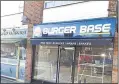  ??  ?? Burger Base is being fitted out before its opening post-lockdown