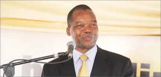  ??  ?? RBZ governor John Mangudya