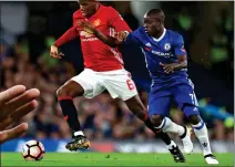  ?? ?? It was Jose Mourinho’s dream to pair Paul Pogba with N’Golo Kante STAR WARS: