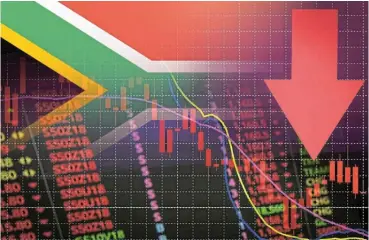  ?? /123RF/Engdao Wichitpuny­a ?? Crisis:
In the first quarter of 2020, there was an outflow of R96bn in bonds and shares from SA.