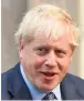  ??  ?? Boris Johnson.