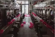  ?? KO SASAKI/THE NEW YORK TIMES ?? A pachinko parlour in Tomioka, 9.5 kilometres south of Fukishima, remains as people left it the day of the disaster.