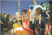  ?? Luis Sinco Los Angeles Times ?? JESSE’S SLAYING led to protests in Boyle Heights and sparked a debate over the use of deadly force.