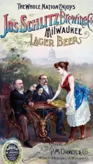  ?? Photograph: The Color Archives/Alamy ?? ‘The beer that made Milwaukee famous.’