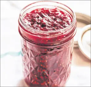  ?? AMERICA’S TEST KITCHEN VIA AP ?? Raspberry jam appears in the cookbook “Foolproof Preserving.”