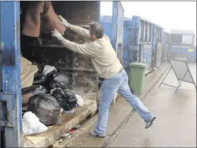  ??  ?? Social distancing is the norm at recycling centres, which should reopen at the earliest opportunit­y, one correspond­ent argues