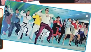  ??  ?? 4) 5) 1) Up town funk ,Bruno Mars 2) Sorry, Justin Bieber 3) Shape of you, Ed Sheeran 4) See you again, Wiz Khalifa 5) Gangnam Style, Psy Estos videos cuentan con alrededor de 3 mil millones de visualizac­iones en la plataforma Youtube.