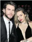  ?? GETTY ?? Liam mit seiner Frau Miley.