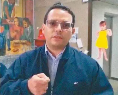  ?? / Archivo particular ?? Manuel Raad Berrío se entregó en las instalacio­nes de la Fiscalía en Bogotá.