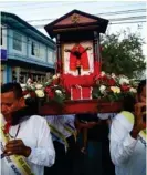  ?? DEYVI GRIJALBA ?? Santo Cristo de Esquipulas es el patrón de la comunidad y su fiesta es hoy.