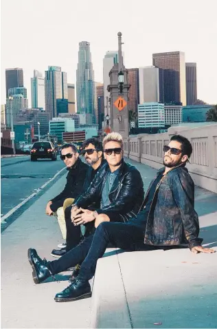  ?? COURTESY OF BRYSON ROATCH ?? Rock band Papa Roach is co-headlining the “Rockzilla Tour” with Falling in Reverse. The tour makes a stop in Rio Rancho on Tuesday, Feb. 21.