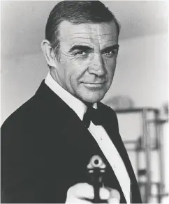  ?? AFP via Gett y Imag es ?? Sean Connery, unhappy being defined by the role, once
said he “hated that damned James Bond.”