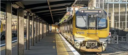  ?? ROSA WOODS/STUFF ?? Greater Wellington Regional Council has missed out on funding for 15 new hybrid trains.