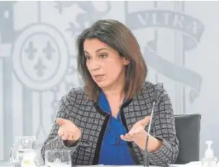  ?? // EP ?? Silvia Calzón, exsecretar­ia de Estado de Sanidad