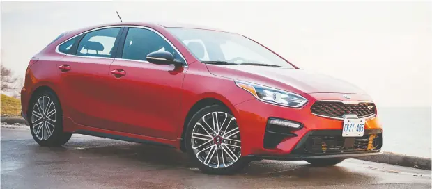  ?? Photos: Nick Tragianis
/ Driving. ca ?? The 2020 Kia Forte5 GT Limited presents a peppy and stylish brand option with impressive ride and handling and lots of onboard technology.