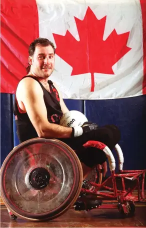  ?? ERROL McGIHON ?? Now retired, Martin Larocque is confident that boosting remains a common practice among para-athletes. “It does help. It does enhance your performanc­e,” Larocque says.