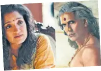  ??  ?? (Left) Sandhya Mridul and (right) Milind Soman feel it’s the content and diversity of roles on OTTs, that’s luring actors towards this medium