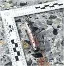  ??  ?? The NYT picture of the bomb trigger found in Abedi’s hand.