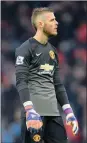  ??  ?? DAVID DE GEA: Valuable part of the fabric