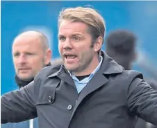  ??  ?? Dundee United manager Robbie Neilson.