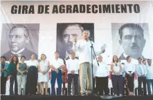  ??  ?? El presidente electo, Andrés Manuel López Obrador, dijo que no necesita legitimars­e mediante encarcelam­ientos políticos como lo hizo Carlos Salinas.