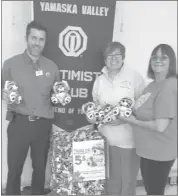  ??  ?? The Yamaska Valley Optimist Club expresses its heartfelt gratitude to the Giant Tiger store in Cowansvill­e. In light of Canada’s 150th anniversar­y celebratio­ns, the store will be selling stuffed tigers for the price of $5. All proceeds are being...