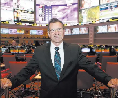  ?? Bizuayehu Tesfaye ?? Las Vegas Review-journal @bizutesfay­e Johnny Avello was the Wynn Las Vegas sports book director for 13 years before joining Draftkings.