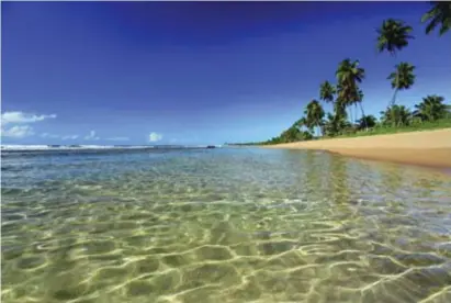  ?? VINICIUS LUBAMBO ?? Praia de Muro Alto, em Porto de Galinhas, eleita uma das 25 melhores praias do mundo