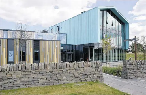 ??  ?? POWERHOUSE: An Lochran, the headquarte­rs of Highlands and Islands Enterprise on the Inverness campus