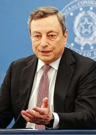  ?? ?? El expresiden­te del BCE Mario Draghi.