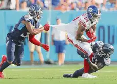  ?? Justin Ford/TNS ?? A person familiar with the situation says the New York Giants have told Kenny Golladay and his agent he will be released on March 15 after two horrible seasons.