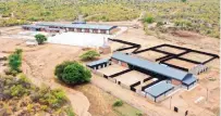  ?? — Picture: Thupeyo Muleya ?? A bird’s eye view of the new animal plant and quarantine centre in Beitbridge.