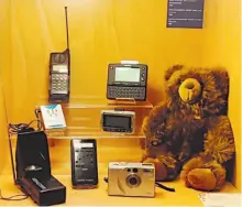  ?? ?? La muestra exhibe radios de diferentes tamaños