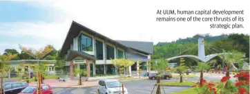  ??  ?? At UUM, human capital developmen­t remains one of the core thrusts of its
strategic plan.