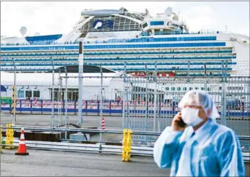  ?? AFP ?? Japan faces a growing crisis after two passengers from a quarantine­d cruise ship died.