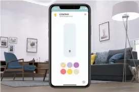  ??  ?? Homekit will soon be able to automatica­lly change the color temperatur­e of your smart bulbs depending on the time of day.