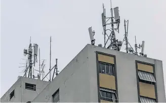  ?? RAFAEL ARBEX / ESTADÃO-28/2/2018 ?? Plano. Prefeitura de São Paulo enviou novo projeto para regulament­ar antenas na cidade