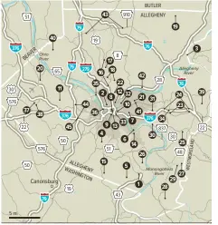  ?? Post-Gazette ?? Source: Esri