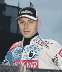  ??  ?? New Panthers rider Bjarne Pedersen. Photo: Ian Charles.