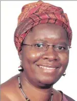  ??  ?? African Union goodwill ambassador for the campaign to end child marriages, Nyaradzayi Gumbonzvan­da