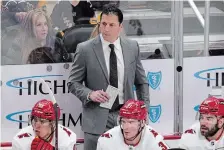  ?? GENE J. PUSKAR THE ASSOCIATED PRESS FILE PHOTO ?? Head coach Rod Brind’Amour is now six-for-six in getting the Carolina Hurricanes to the post-season.