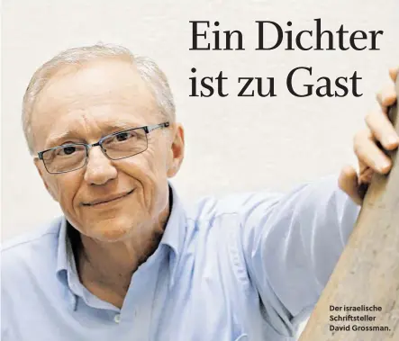  ??  ?? Der israelisch­e Schriftste­ller David Grossman.