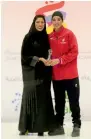  ?? Supplied photo ?? Sharjah honours outstandin­g achievers throughout the season. —