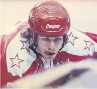  ?? COURTESY CHRIS SIERZPUTOW­SKI ?? After the Montreal Canadiens drafted Graeme Bonar 54th overall in 1984, the skilful winger led the OHL with 66 goals.