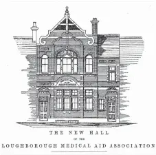  ??  ?? The original architect’s sketch of Unity House from 1888 when the building was used as a medical centre.