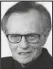  ??  ?? LARRY KING